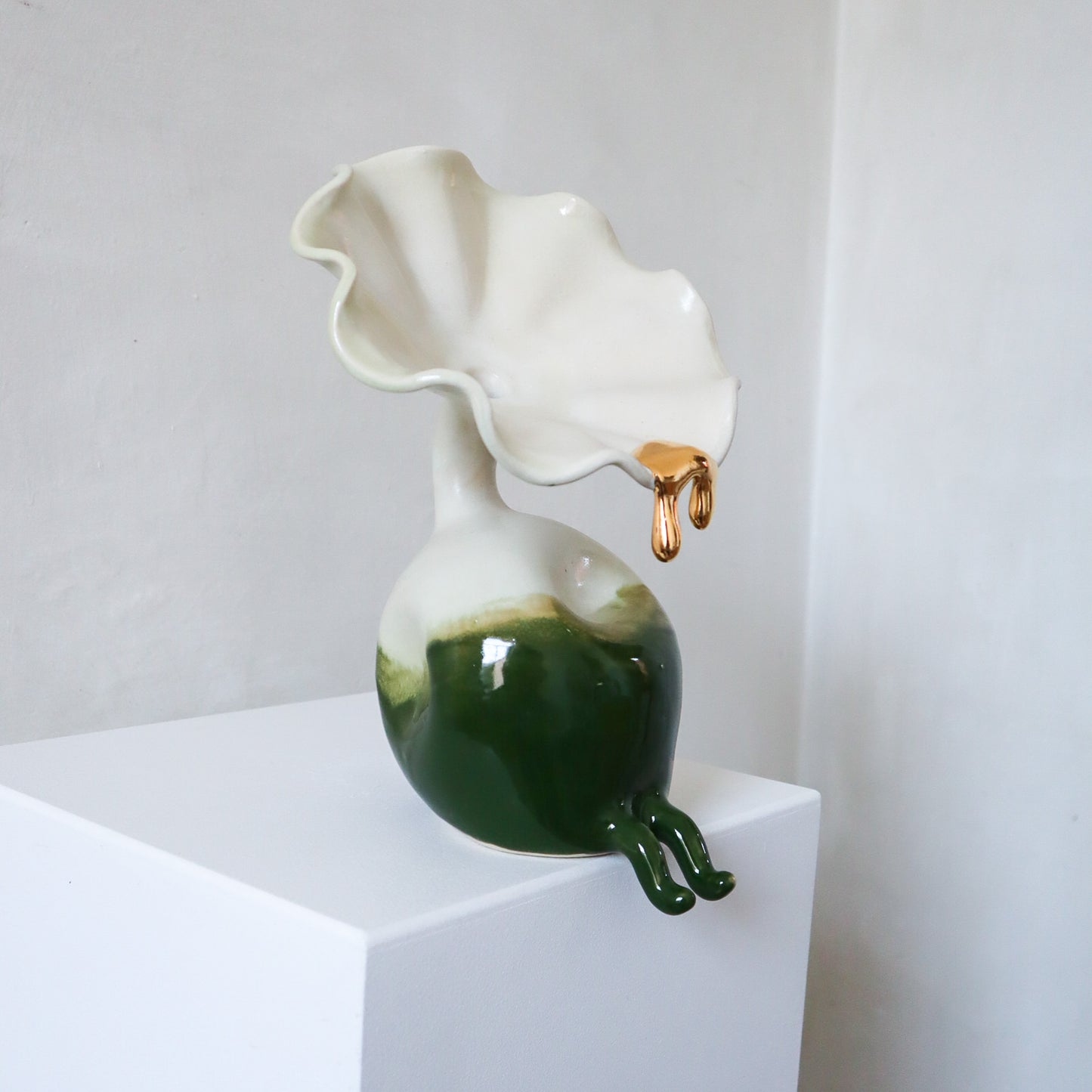 Melting Man - Green/Cream