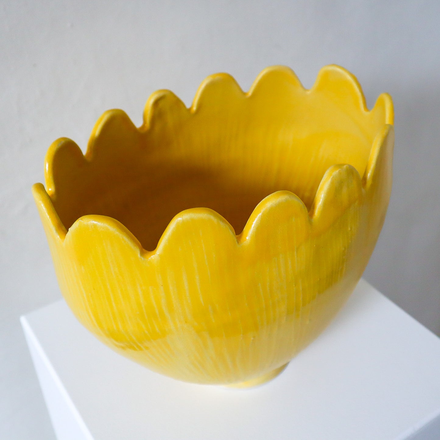 Tulip Bowl - Yellow