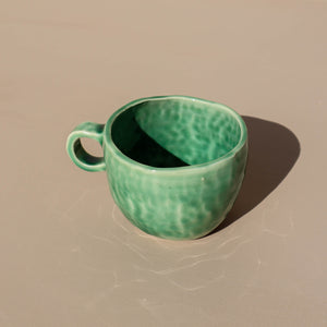 Pinched Mug - Jade Green