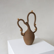 Load image into Gallery viewer, Dancing Woman - Brown / Gold
