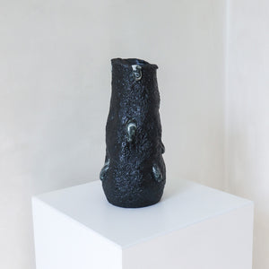 Dystopia Vase - Black Marble