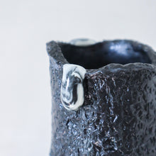 Load image into Gallery viewer, Dystopia Vase - Black Marble
