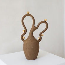 Load image into Gallery viewer, Dancing Woman - Brown / Gold
