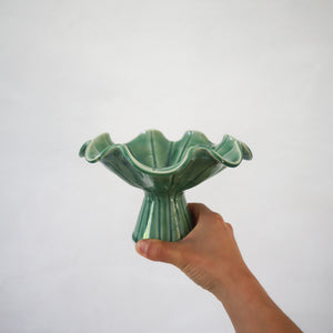 Ripple Bowl (S) - Jade Green