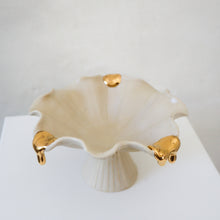 Load image into Gallery viewer, Ripple Bowl (S) - Cream / Gold
