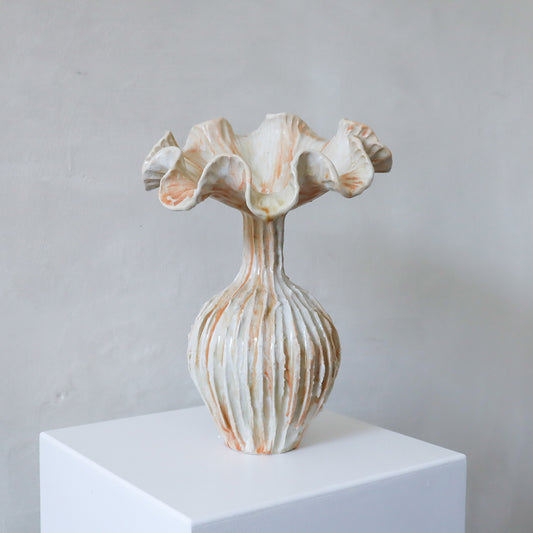 Winter Blume - Cream/Tangerine