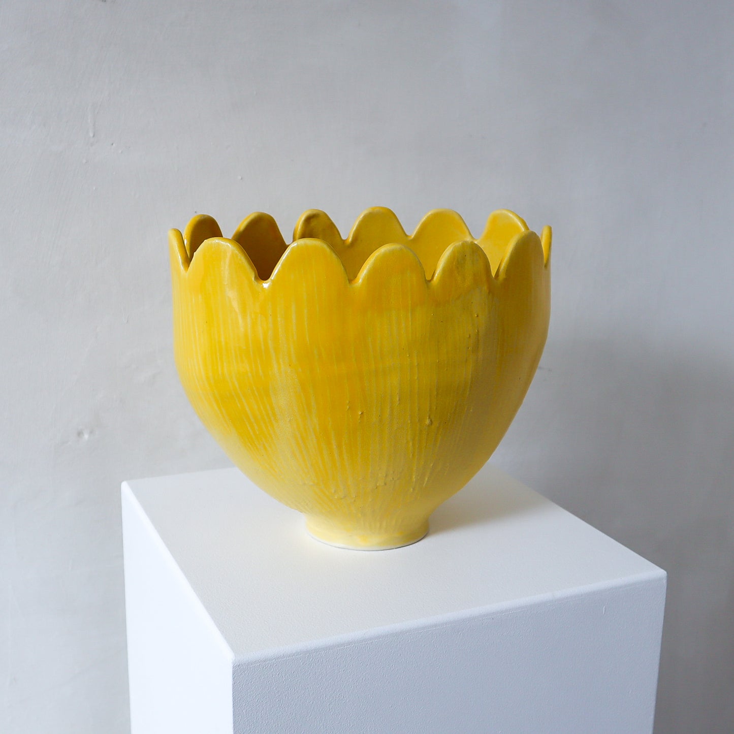 Tulip Bowl - Yellow