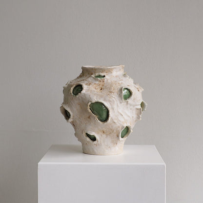 Patched - Cream/Green