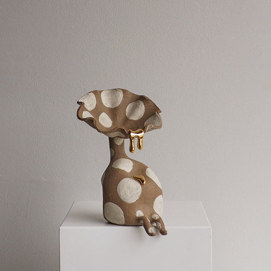 Melting Man - Dotted/Gold